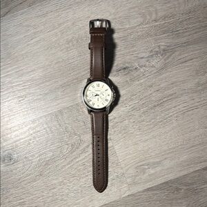 Fossil Brown Leather Men's Watch
